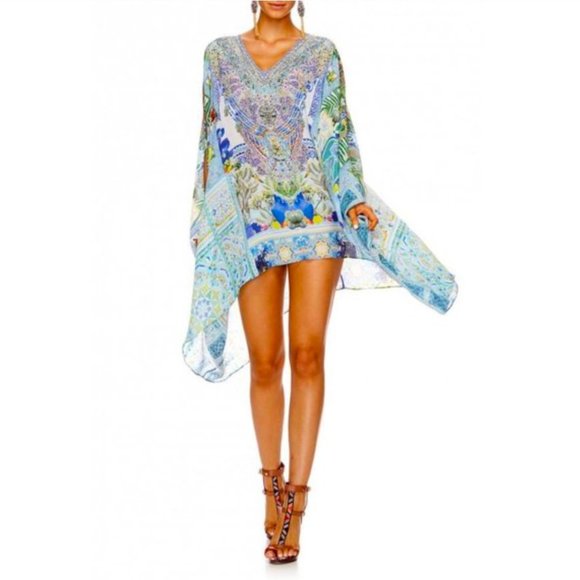 Auc Split Shoulder Kaftan- My Majorelle - Picture 3 of 16